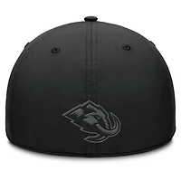 Men's Fanatics Black Utah Mammoth Authentic Pro Road Team Code Flex Hat