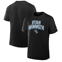 T-shirt noir Utah Mammoth Legacy pour homme
