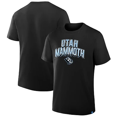T-shirt noir Utah Mammoth Legacy pour homme