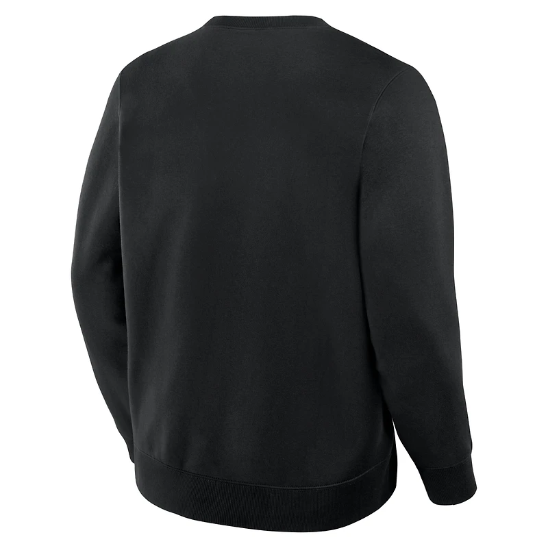 Sweat-shirt en polaire noir Utah Mammoth Legacy pour homme