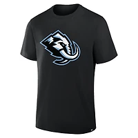T-shirt noir fanatiques pour homme avec logo principal Utah Mammoth Legacy