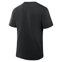 T-shirt noir fanatiques pour homme avec logo principal Utah Mammoth Legacy