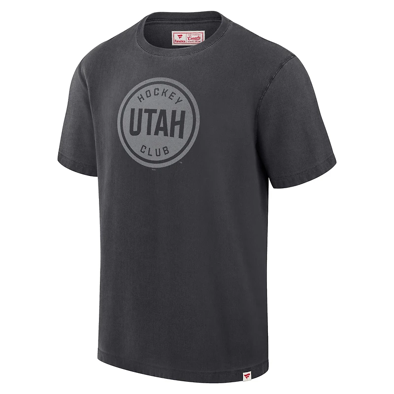 T-shirt noir foncé Fanatics pour homme, Utah Mammoth Redwoods