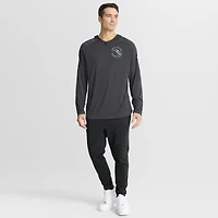 Sweat à capuche raglan authentique Pro Rink Utah Mammoth pour homme Fanatics Charcoal