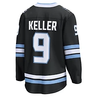 Men's Fanatics Clayton Keller Black Utah Mammoth Home Breakaway Jersey