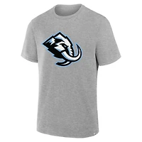 T-shirt Fanatics gris chiné pour homme avec logo principal Utah Mammoth Legacy