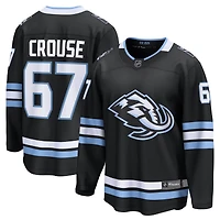 Men's Fanatics Lawson Crouse Black Utah Mammoth Home Breakaway Player Jersey