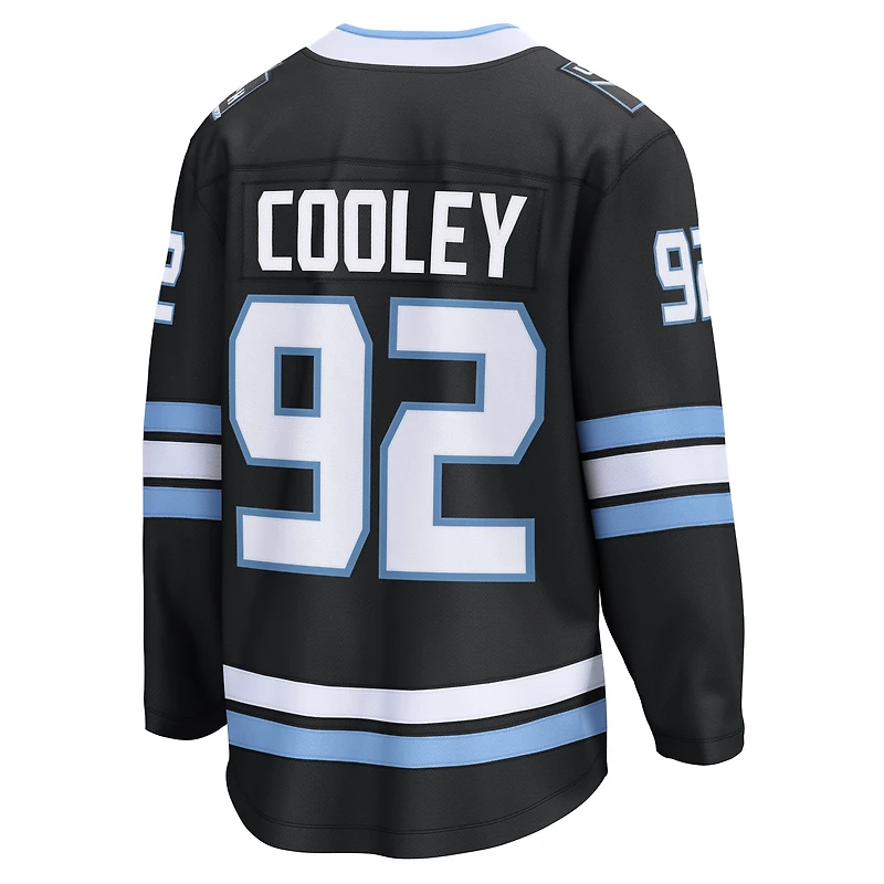 Maillot domicile Breakaway noir Logan Cooley Utah Mammoth pour homme (Fanatics)