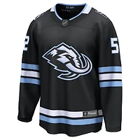 Men's Fanatics MacKenzie Weegar Black Utah Mammoth Home Breakaway Jersey