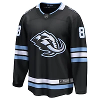 Men's Fanatics Nate Schmidt Black Utah Mammoth Home Breakaway Player Jersey