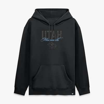 Sweat à capuche Fanatics Utah Mammoth Black Out pour homme