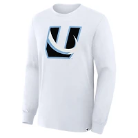 Men's Fanatics  White Utah Mammoth Alternate Logo Legacy Long Sleeve T-Shirt