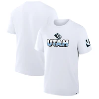 T-shirt blanc Utah Mammoth Legacy pour homme