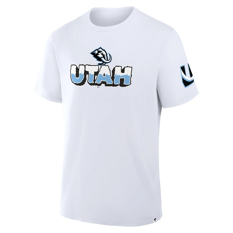 Men's Fanatics White Utah Mammoth Legacy T-Shirt