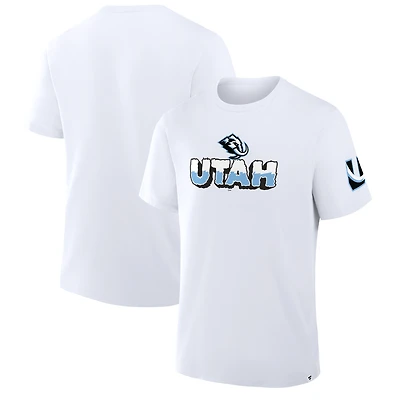 T-shirt blanc Utah Mammoth Legacy pour homme