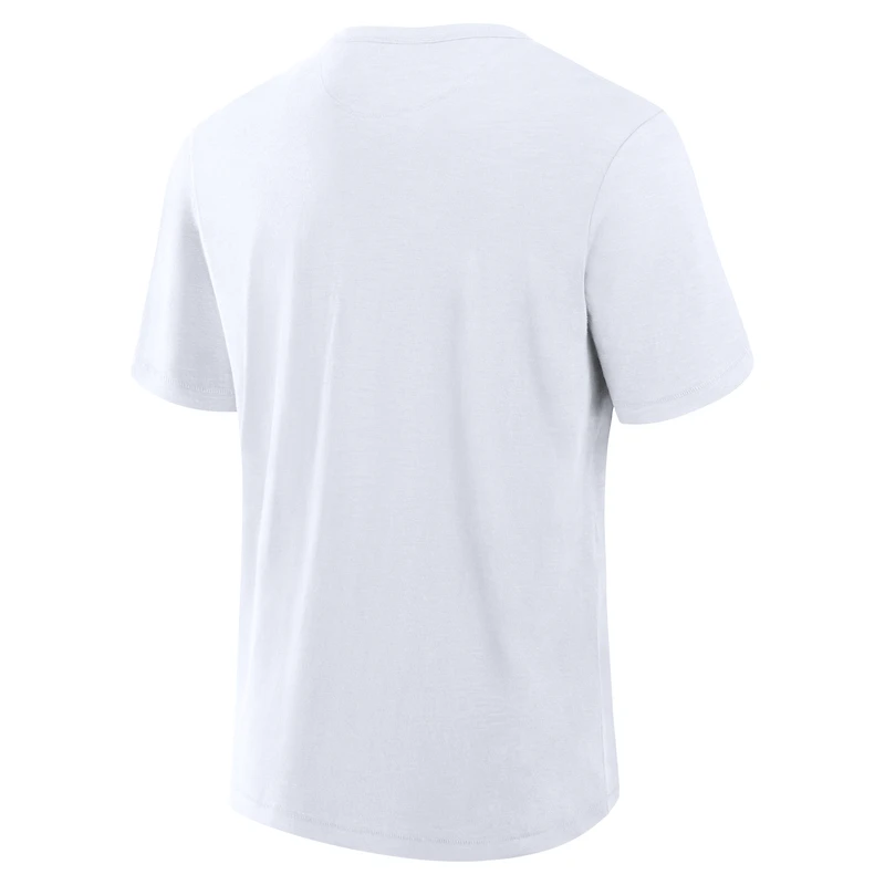 Men's Fanatics  White Utah Mammoth Primary Logo Stadium Slub T-Shirt