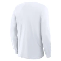 T-shirt à manches longues blanc Utah Mammoth Legacy pour homme