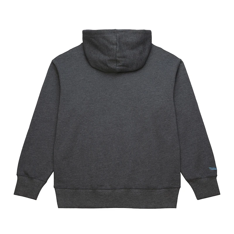 Sweat à capuche anthracite Mitchell & Ness pour homme, motif Utah Hockey Club Playoff