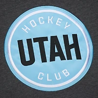 Sweat à capuche anthracite Mitchell & Ness pour homme, motif Utah Hockey Club Playoff