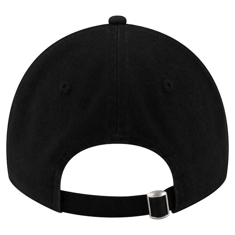 Casquette ajustable Utah Mammoth 9TWENTY noire New Era pour homme