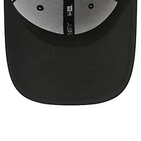 Men's New Era  Black Utah Mammoth Blackout 39THIRTY Flex Fit Hat