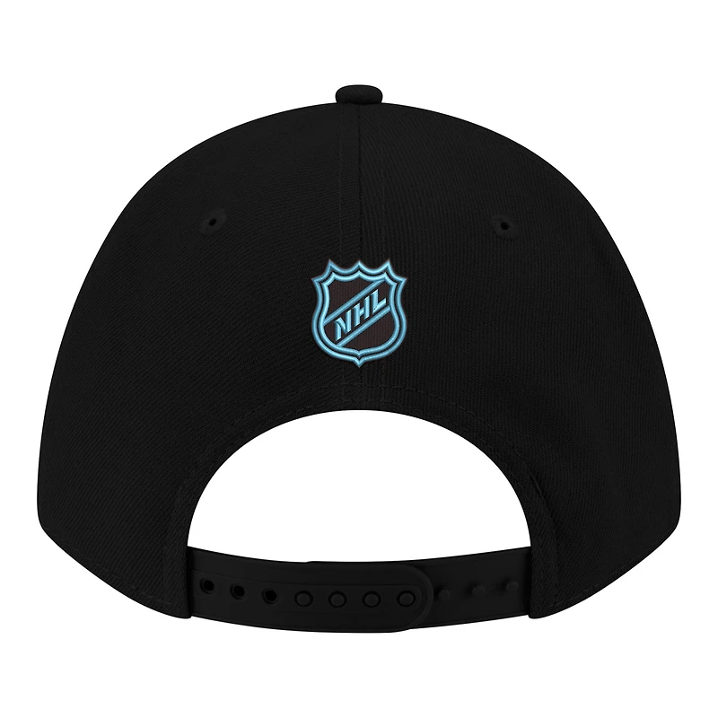 Men's New Era Black Utah Mammoth COOLERA 9FORTY M-Crown Adjustable Hat