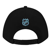 Men's New Era  Black Utah Mammoth COOLERA 9FORTY M-Crown Adjustable Hat