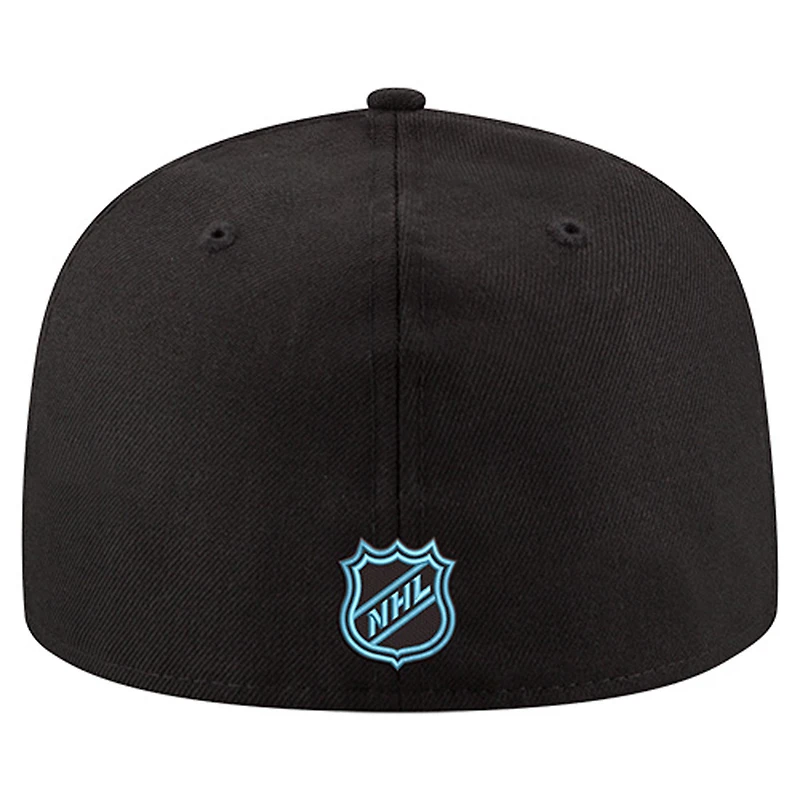 Casquette ajustée New Era Utah Mammoth Core 59FIFTY noire pour homme