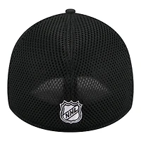 Men's New Era  Black Utah Mammoth Logo 39THIRTY Flex Hat