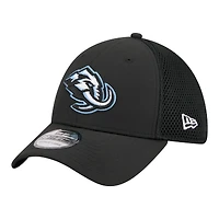 Men's New Era  Black Utah Mammoth Logo 39THIRTY Flex Hat