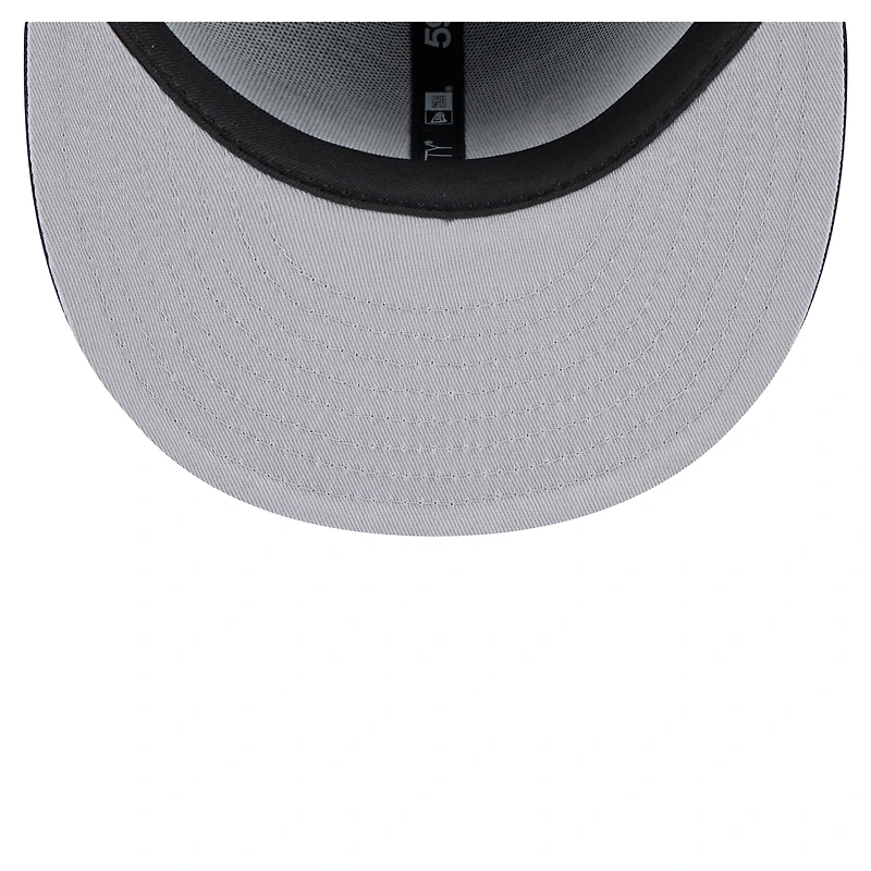 Casquette ajustée 59FIFTY noire New Era Utah Mammoth State Shape 1ère saison pour homme