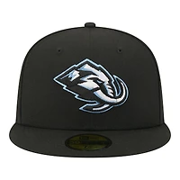 Casquette ajustée New Era Utah Mammoth Zamboni 59FIFTY noire pour homme
