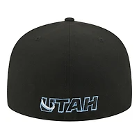 Men's New Era  Black Utah Mammoth Zamboni 59FIFTY Fitted Hat