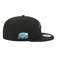 Men's New Era  Black Utah Mammoth Zamboni 59FIFTY Fitted Hat