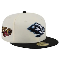 Men's New Era  Cream Utah Mammoth 250th Anniversary of the United States Two-Tone 59FIFTY Fitted Hat