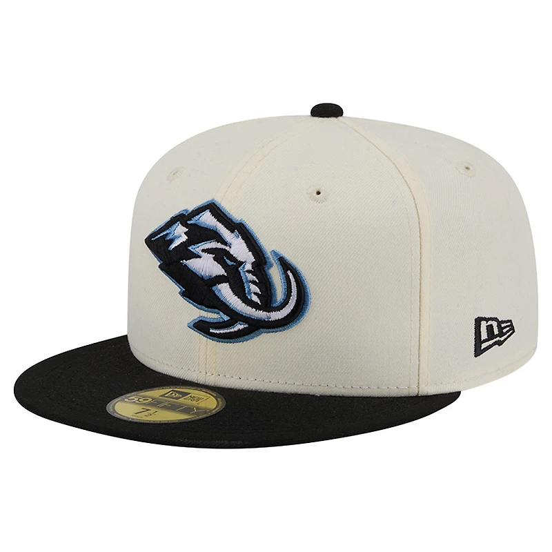Men's New Era Cream Utah Mammoth 250th Anniversary of the United States Two-Tone 59FIFTY Fitted Hat