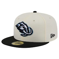 Men's New Era  Cream Utah Mammoth 250th Anniversary of the United States Two-Tone 59FIFTY Fitted Hat