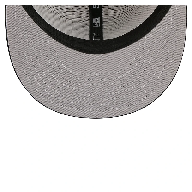 Casquette ajustée New Era Utah Mammoth Localized City Icon 59FIFTY pour homme, beige/noir