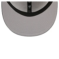 Casquette ajustée New Era Utah Mammoth Localized City Icon 59FIFTY pour homme, beige/noir
