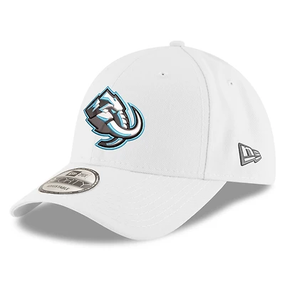 Men's New Era  White Utah Mammoth 9FORTY Adjustable Hat