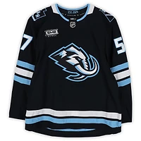 Nick DeSimone Utah Mammoth Player-Issued #57 Black Authentic Pro Jersey from the 2026 Stanley Cup Playoffs