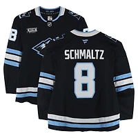 Maillot noir n° 8 de Nick Schmaltz (Utah Mammoth), porté lors de matchs entre le 11 janvier et le 26 mars 2026.
