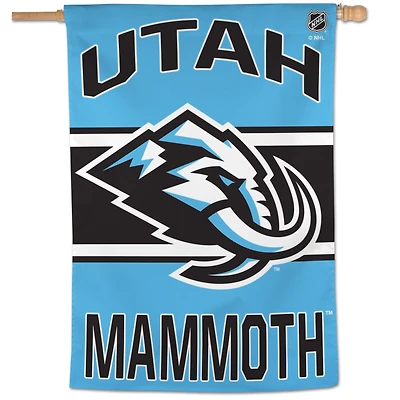 Bannière verticale simple face WinCraft Utah Mammoth 28" x 40"