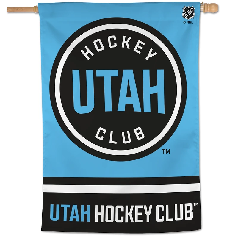 Bannière verticale WinCraft Utah Mammoth recto 28'' x 40''
