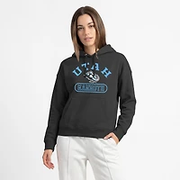 Women's Champion  Black Utah Mammoth Arched Pill Box Hoodie