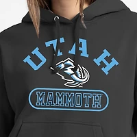 Women's Champion  Black Utah Mammoth Arched Pill Box Hoodie