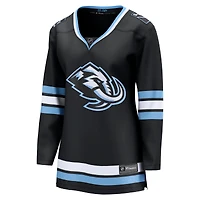 Women's Fanatics Black Utah Mammoth Home Breakaway Jersey