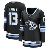 Women's Fanatics Brandon Tanev Black Utah Mammoth Home Breakaway Player Jersey