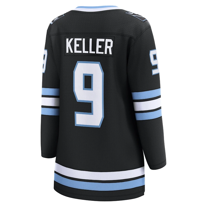 Maillot domicile Breakaway noir Clayton Keller Utah Mammoth pour femmes (Fanatics)