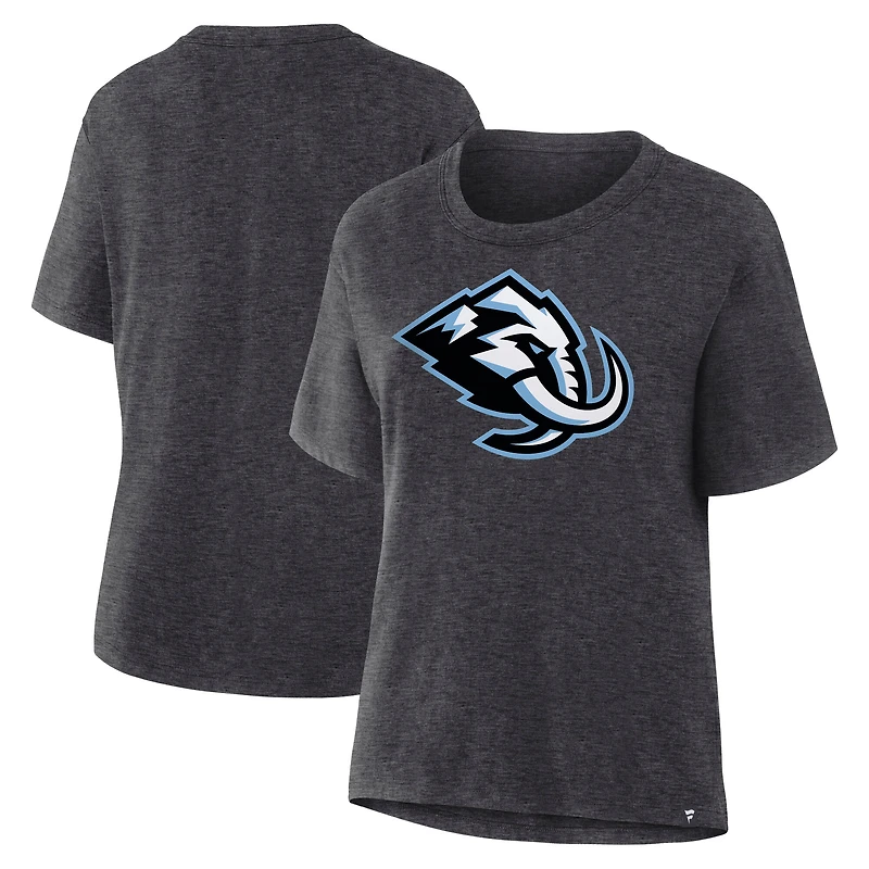 Women's Fanatics White Utah Mammoth Primary Logo Legacy T-Shirt